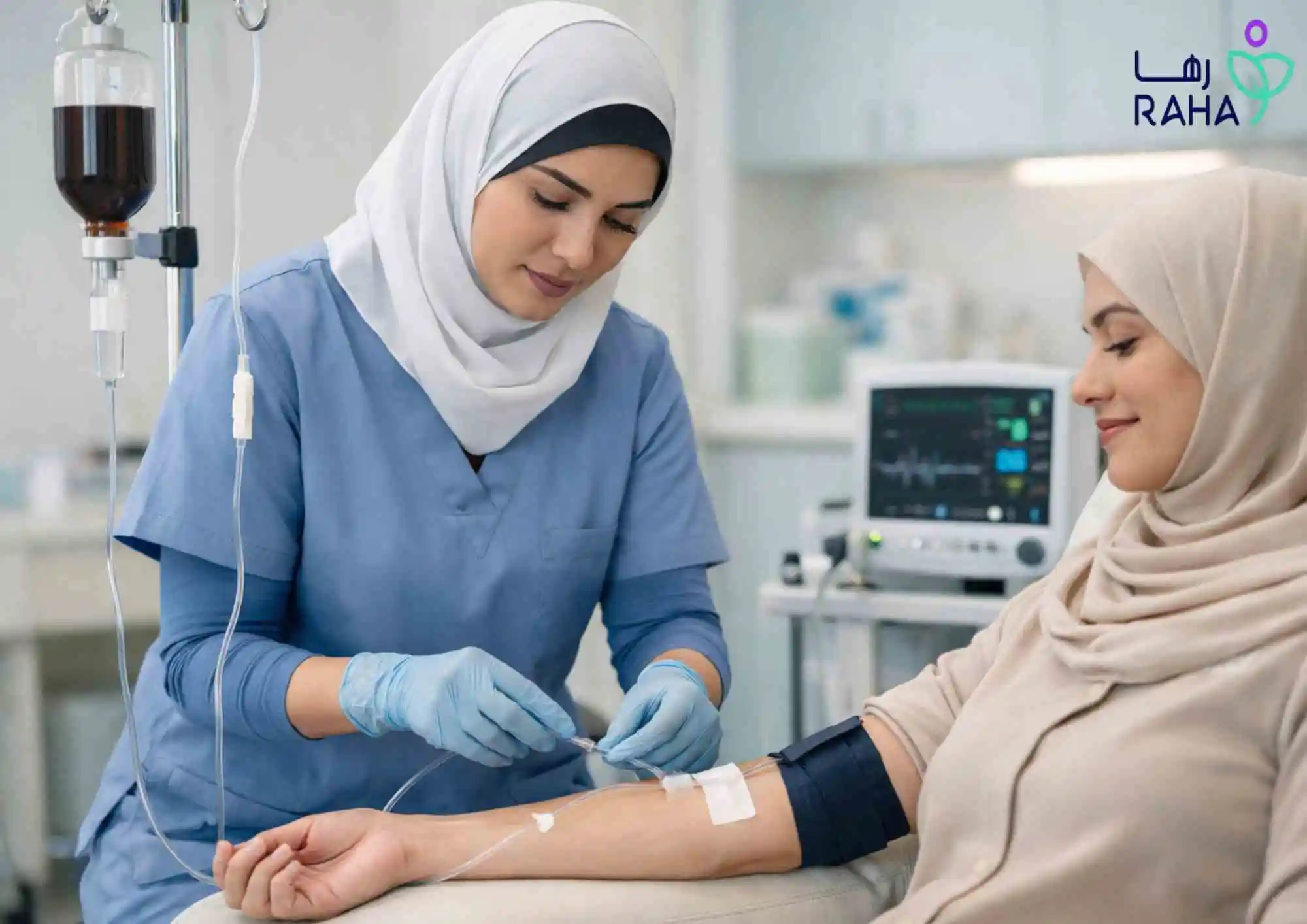 كيفية إعطاء إبر الحديد بالوريد