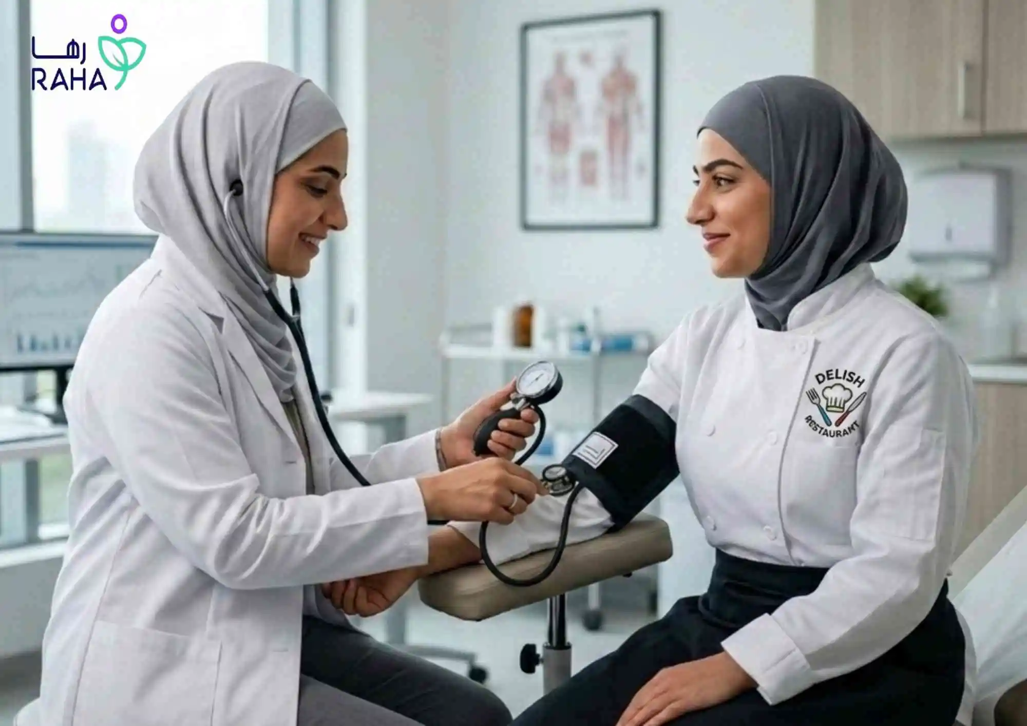 الفحص الطبي للعاملين في المطاعم